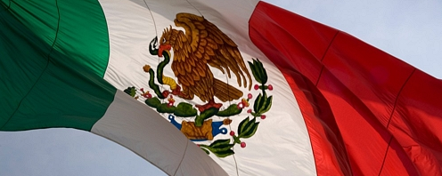 The Mexican Flag La bandera mexicana - the Mexican flag