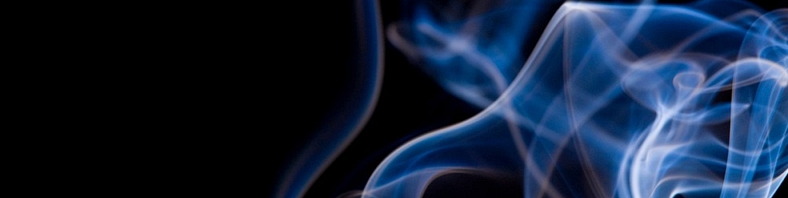 SMOKE - HUMO smoke coming from a burning cigarette