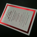Arc Awards invite